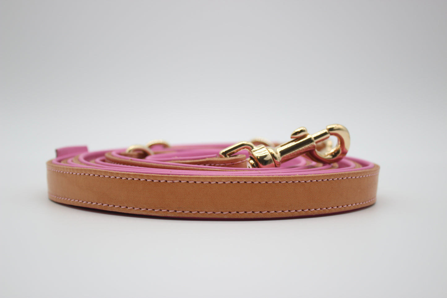 FinestPaw_Leine_Soft_Komfort_Fuehrleine_beige-rosa_all_2.0cm_all_logo