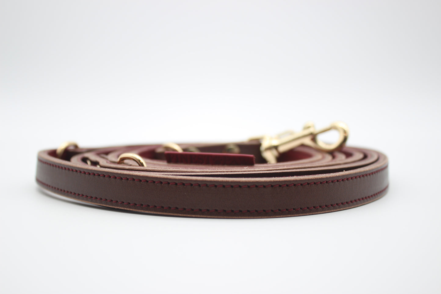 FinestPaw_Leine_Soft_Komfort_Fuehrleine_braun-bordeaux_all_1.5cm_all_logo