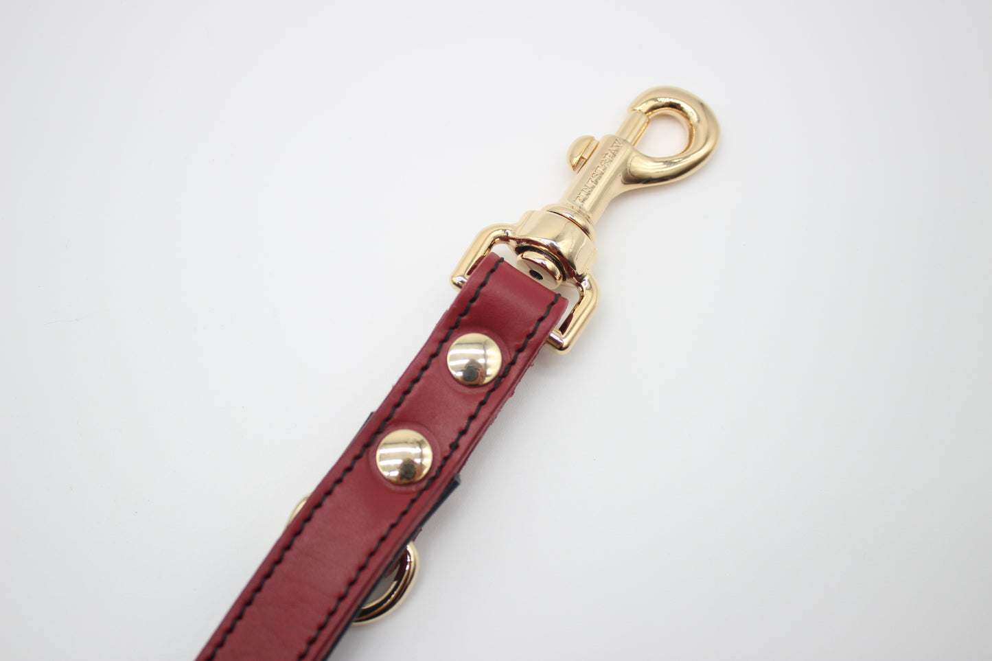 FinestPaw_Leine_Soft_Komfort_Fuehrleine_rot-schwarz_all_all_gold_karabiner
