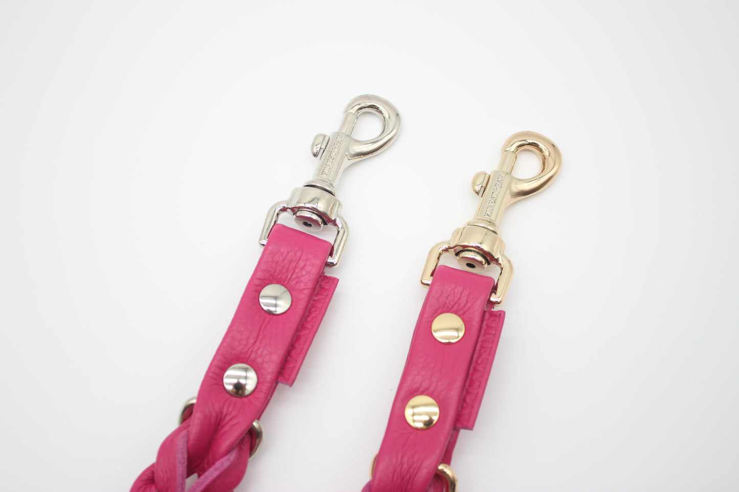 FinestPaw_Leine_Vollgeflochten_Fuehrleine_pink_all_all_all_2karabiner