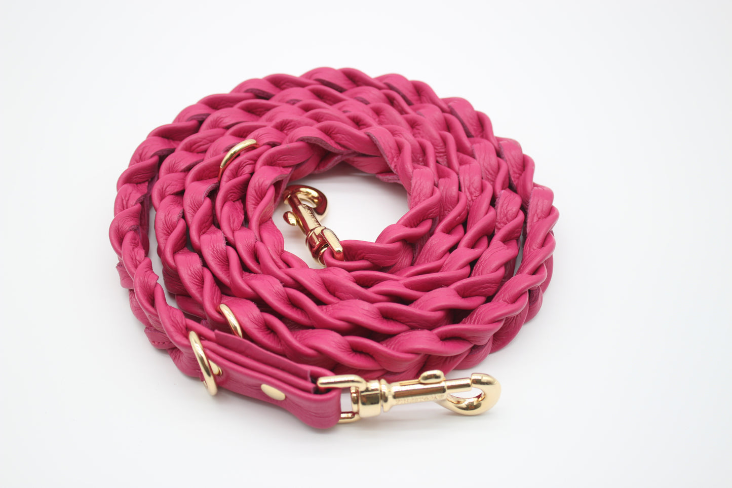 FinestPaw_Leine_Vollgeflochten_Fuehrleine_pink_all_all_gold_oben