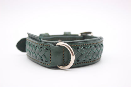 FinestPaw_Halsband_Flechtkunst_fichte_xs_silber_dring