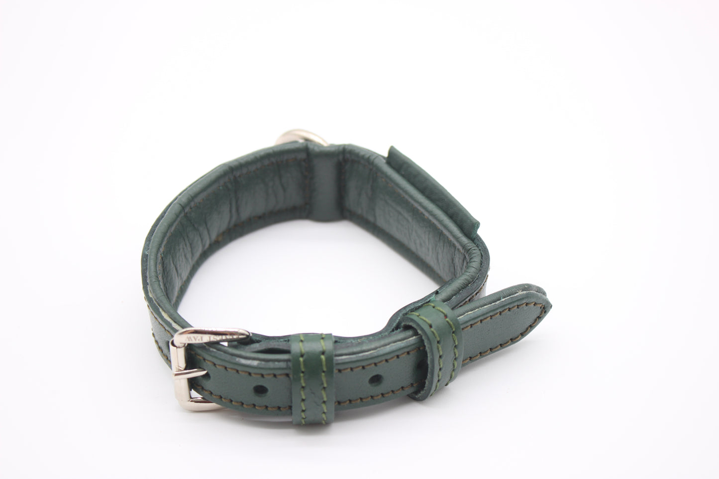 FinestPaw_Halsband_Flechtkunst_fichte_xs_silber_oben