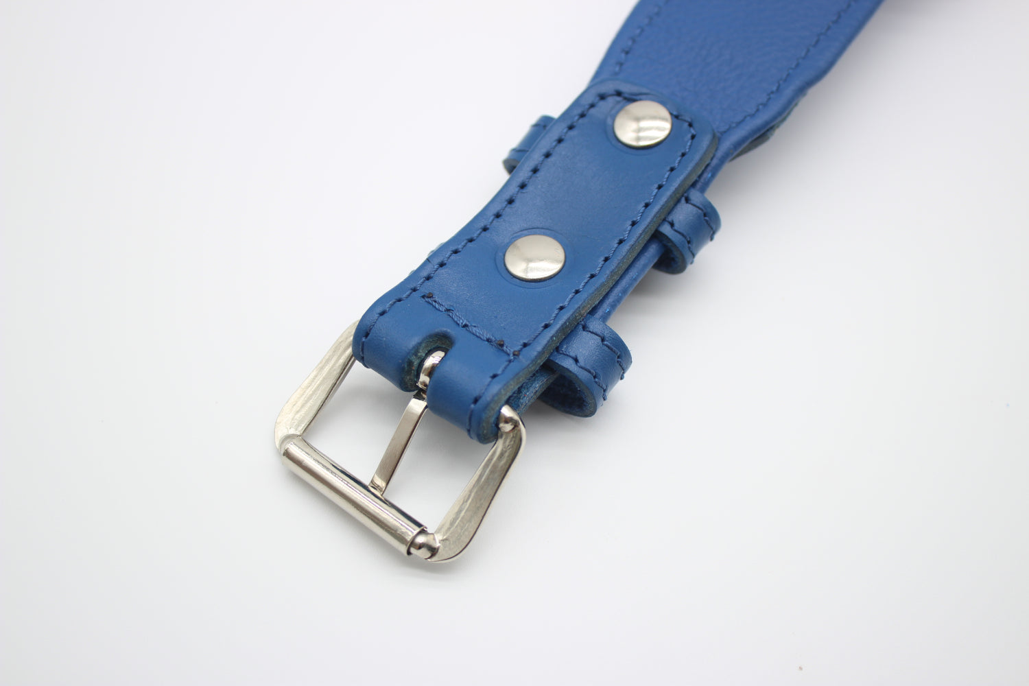 FinestPaw_Halsband_Flechtkunst_royalblau_xxl_silber_back