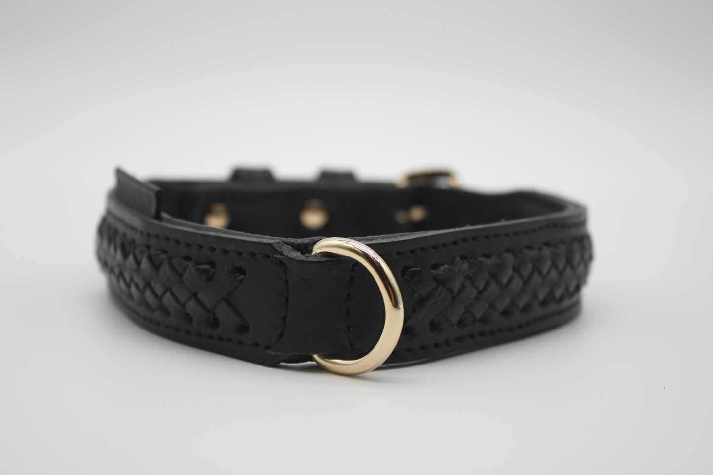 FinestPaw_Halsband_Flechtkunst_schwarz_m_gold_dring