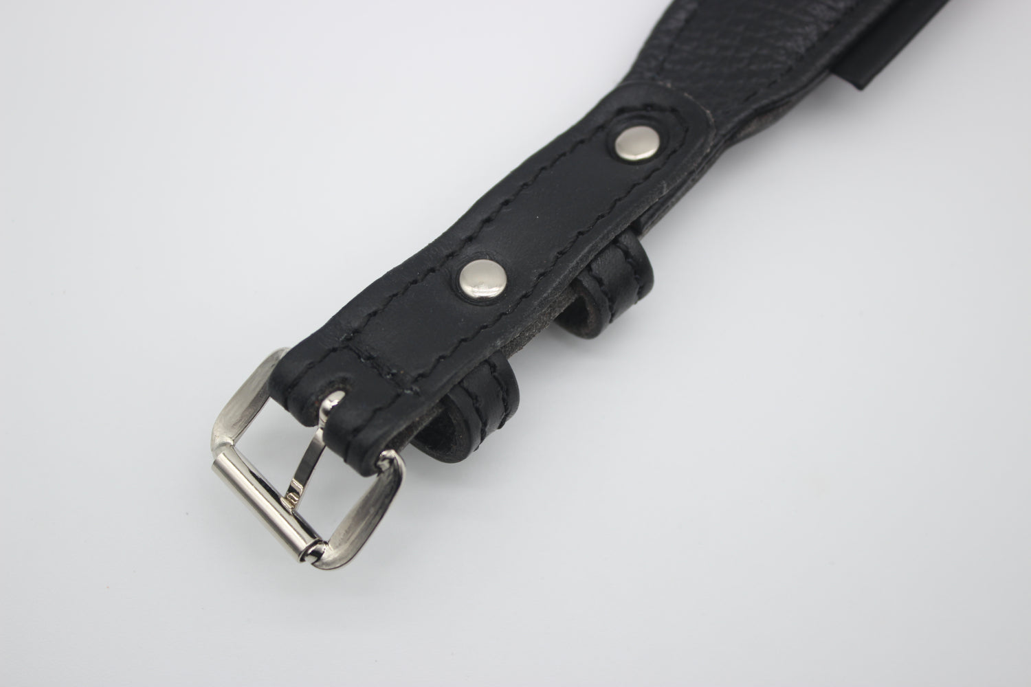 FinestPaw_Halsband_Flechtkunst_schwarz_m_silber_back