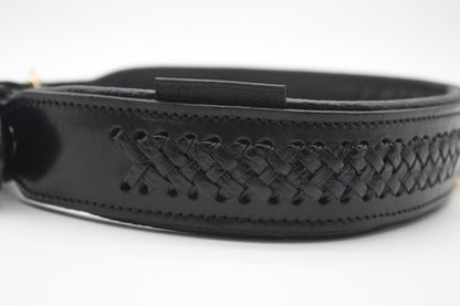 FinestPaw_Halsband_Flechtkunst_schwarz_xxl_all_logo