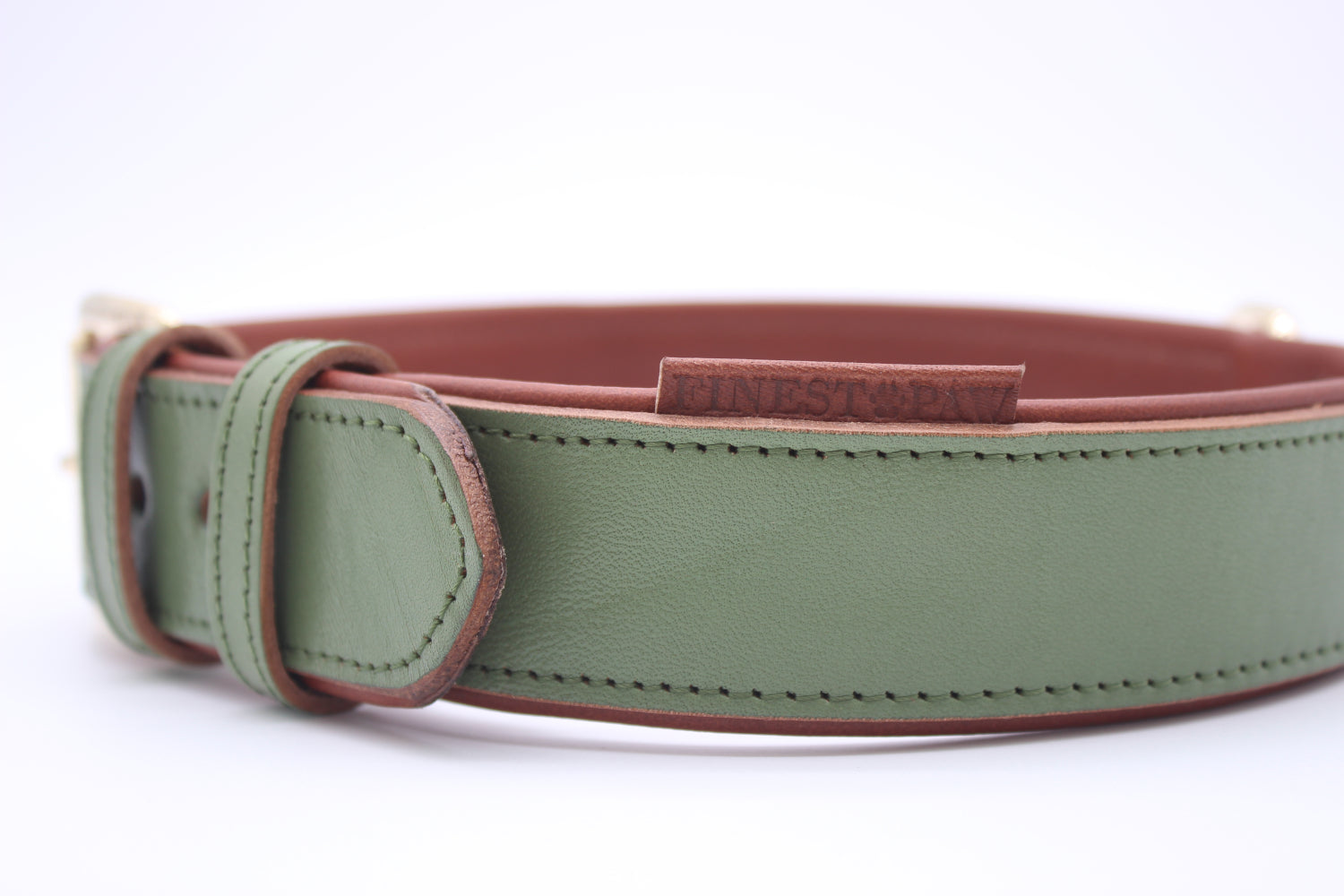 FinestPaw_Halsband_Klassik_Premium_salbei_xxl_all_logo