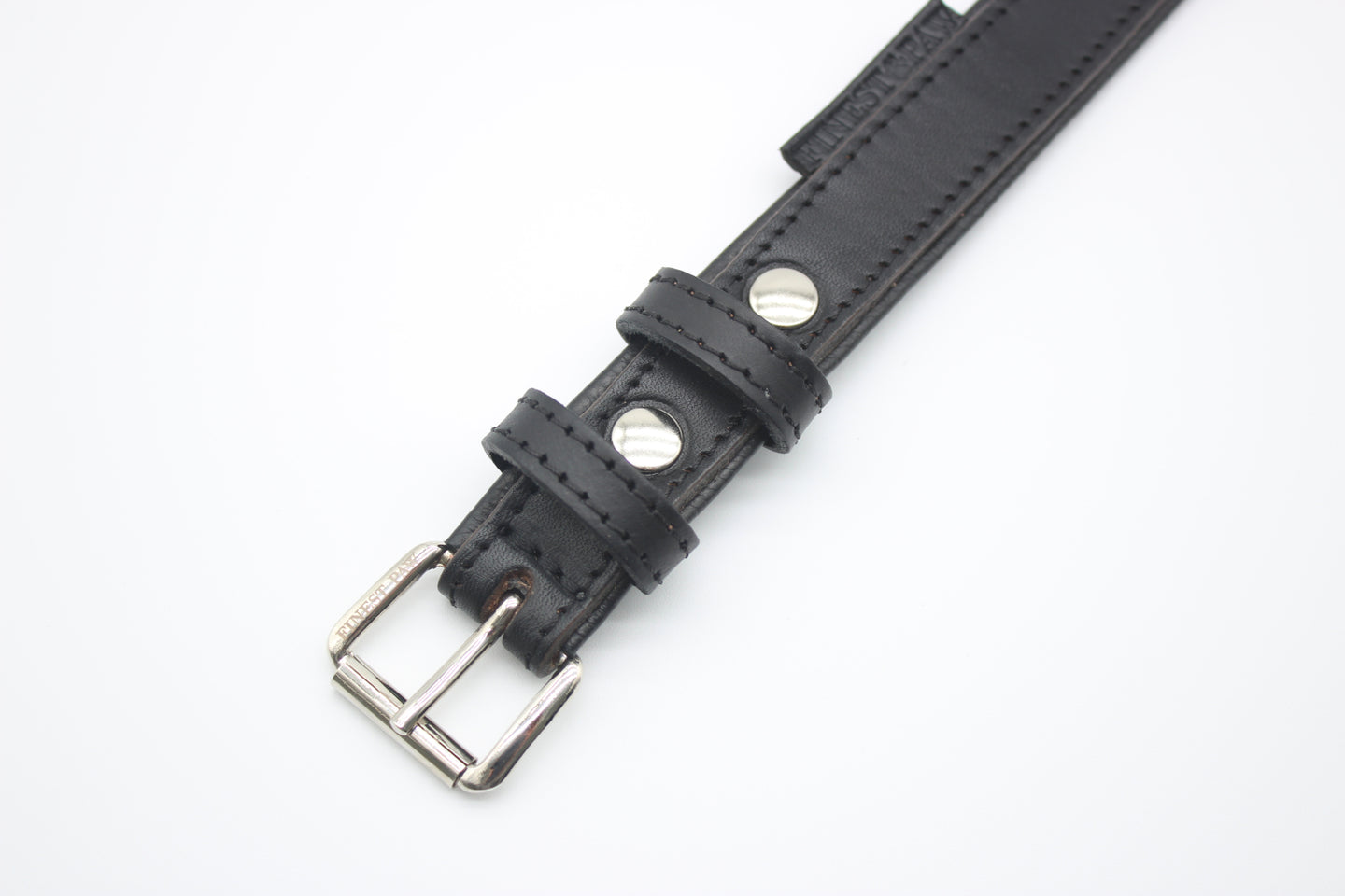 Klassik Premium Halsband Schwarz
