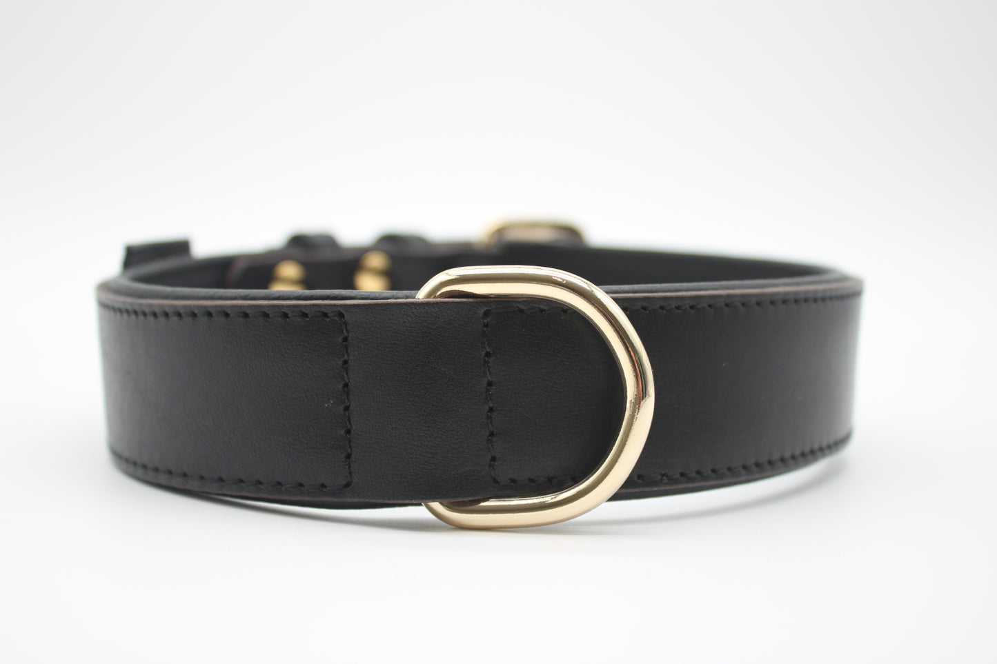 FinestPaw_Halsband_Klassik_Premium_schwarz_xxl_gold_dring