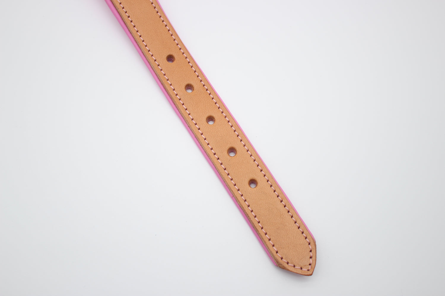FinestPaw_Halsband_Soft_Komfort_beige-rosa_m_all_loecher