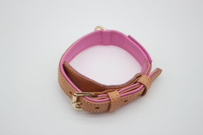 FinestPaw_Halsband_Soft_Komfort_beige-rosa_xs_all_oben