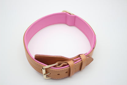 FinestPaw_Halsband_Soft_Komfort_beige-rosa_xxl_all_oben
