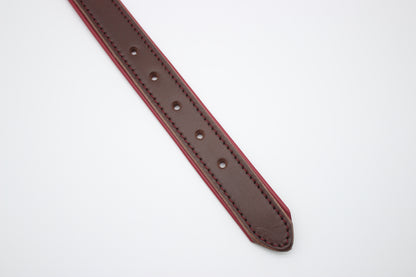 FinestPaw_Halsband_Soft_Komfort_braun-bordeaux_m_all_loecher