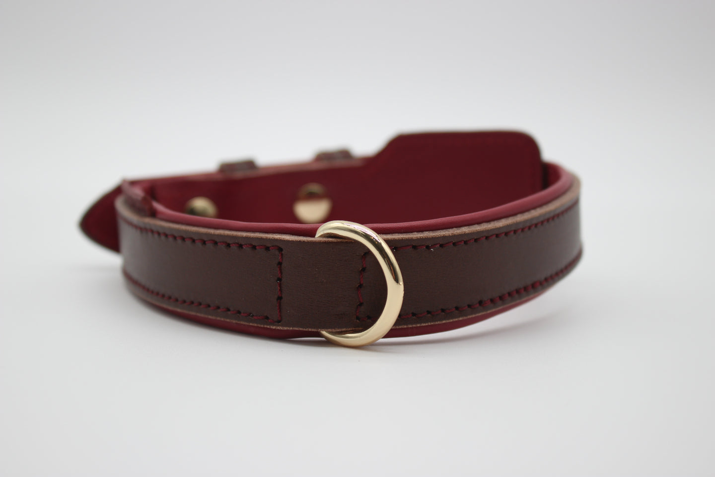 Soft Komfort Halsband Braun/Bordeaux