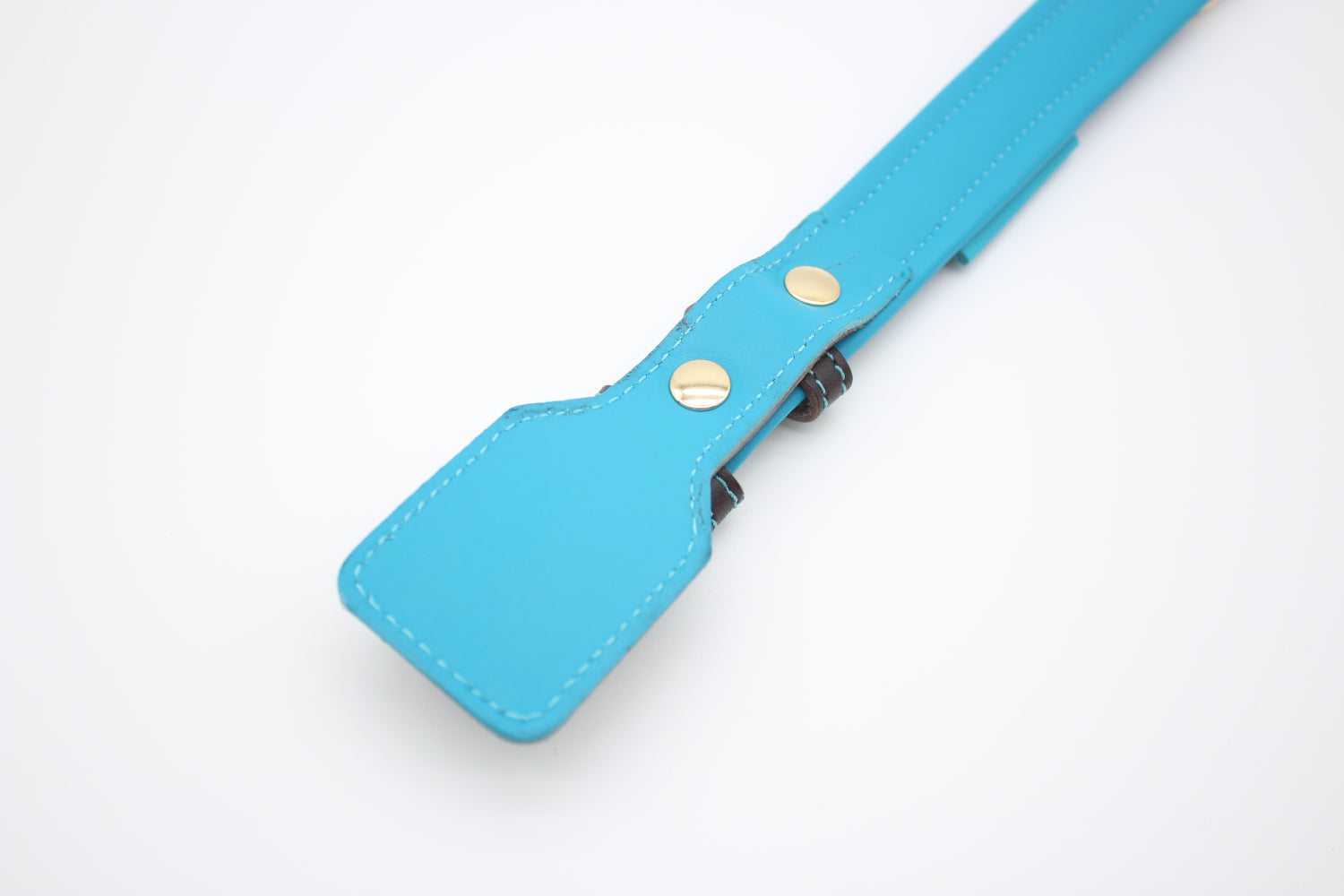FinestPaw_Halsband_Soft_Komfort_braun-tuerkis_xs_all_back