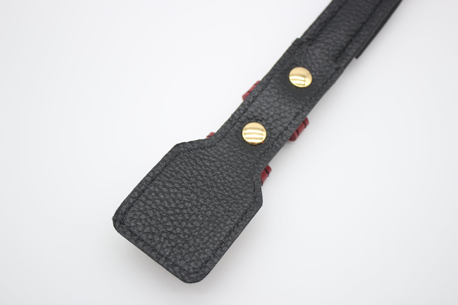 FinestPaw_Halsband_Soft_Komfort_rot-schwarz_m_all_back