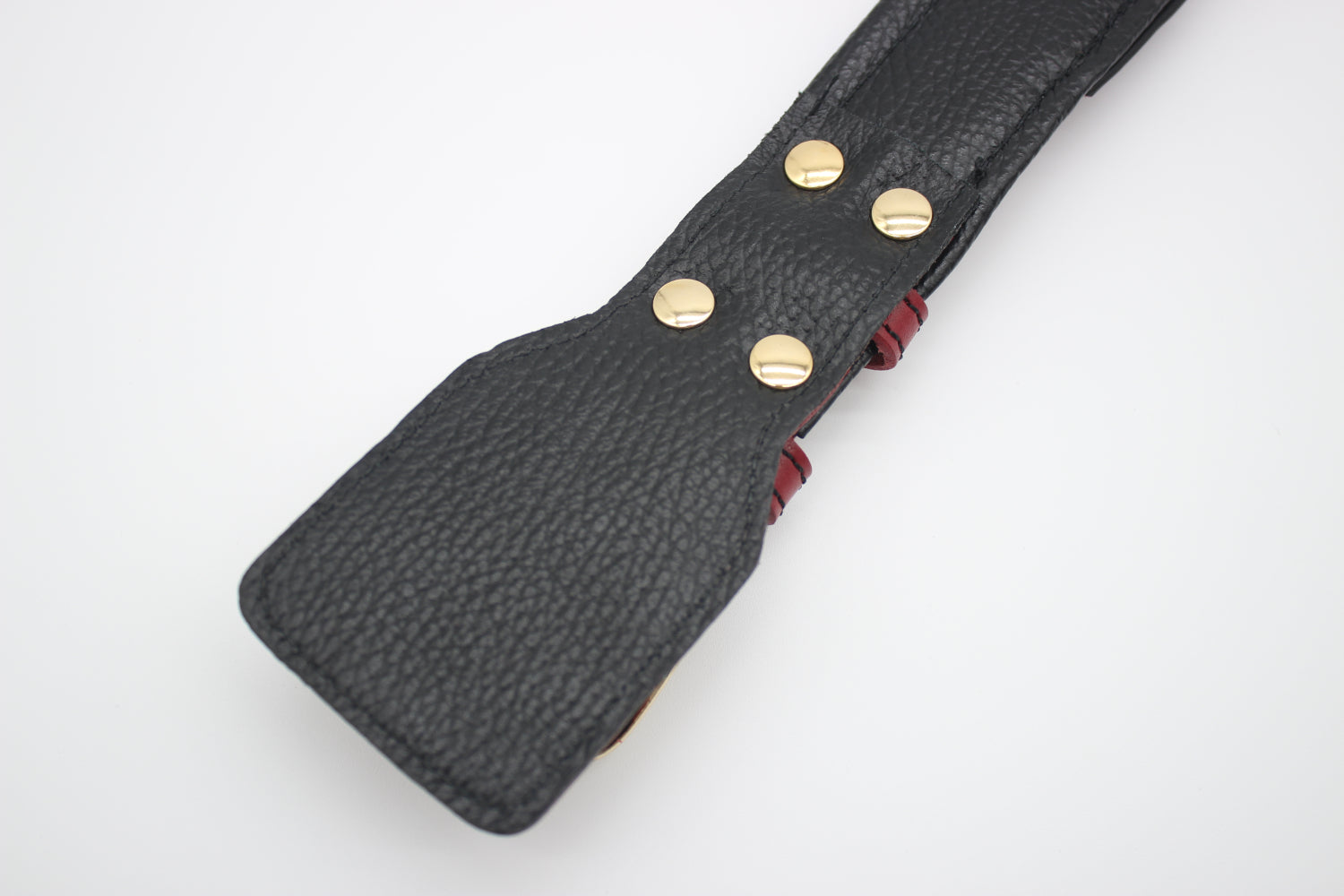 FinestPaw_Halsband_Soft_Komfort_rot-schwarz_xxl_all_back