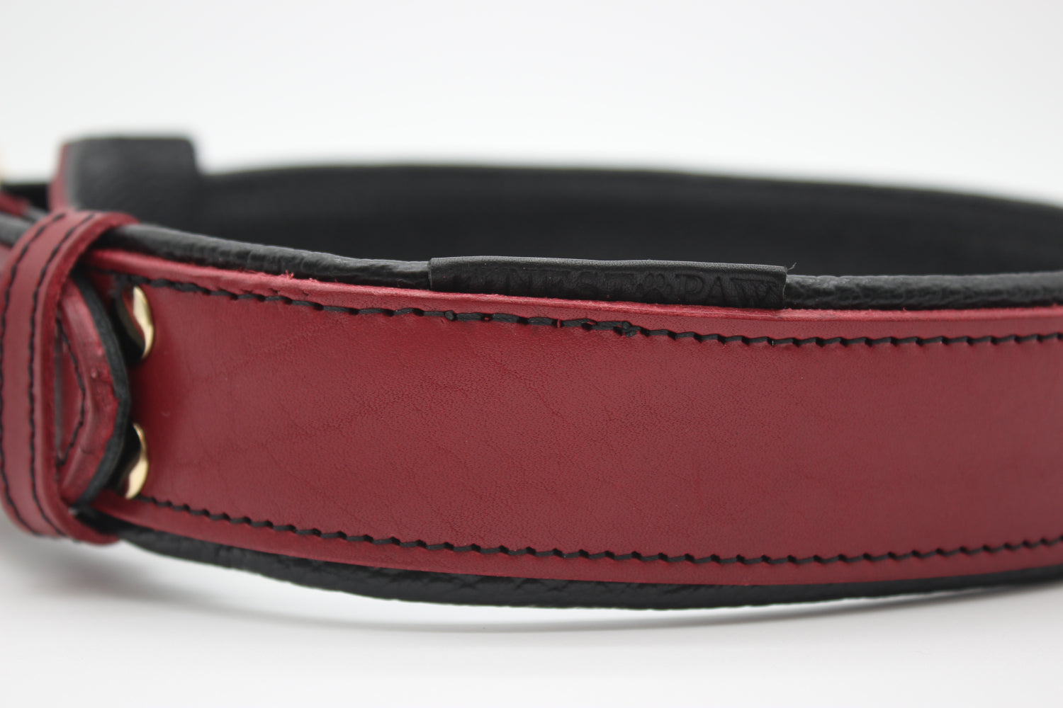 FinestPaw_Halsband_Soft_Komfort_rot-schwarz_xxl_all_logo