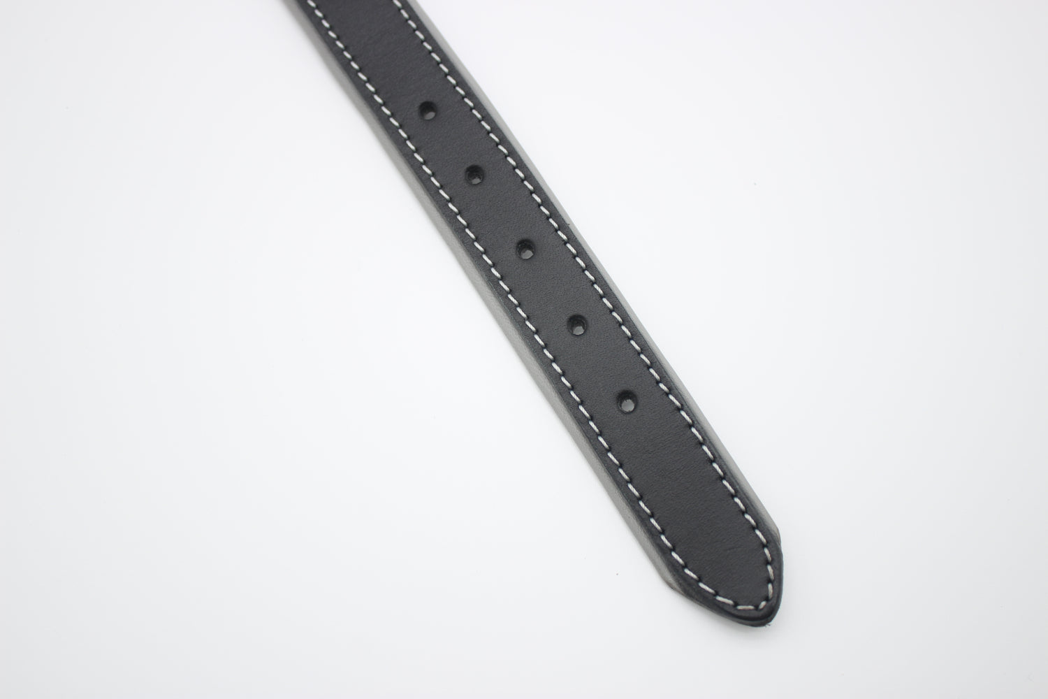 FinestPaw_Halsband_Soft_Komfort_schwarz-grau_m_all_loecher