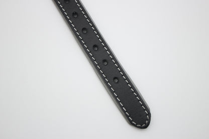 FinestPaw_Halsband_Soft_Komfort_schwarz-grau_xs_all_loecher