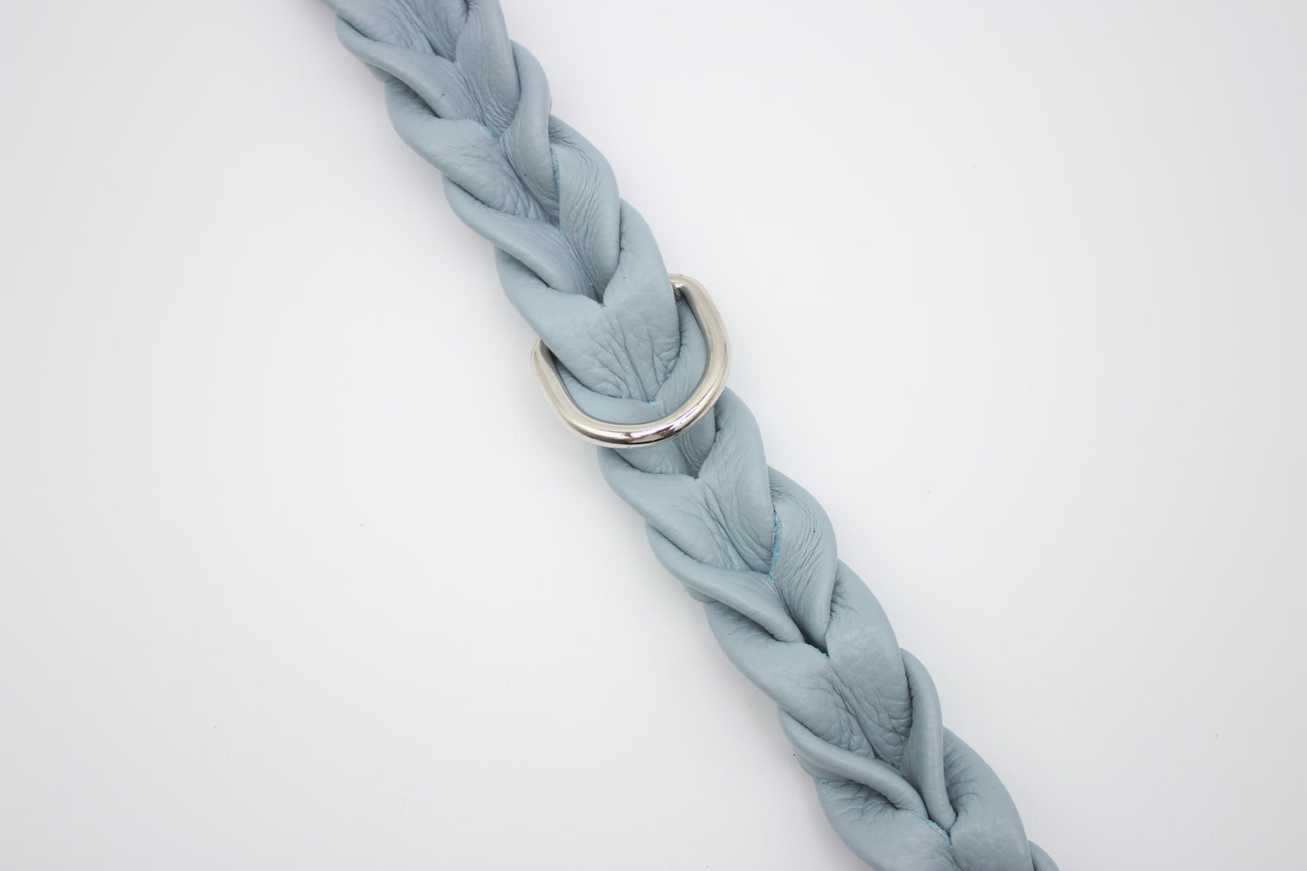 FinestPaw_Halsband_Vollgeflochten_hellblau_m_silber_dring