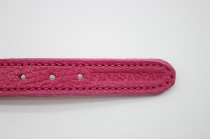 FinestPaw_Halsband_Vollgeflochten_pink_xs_all_logo