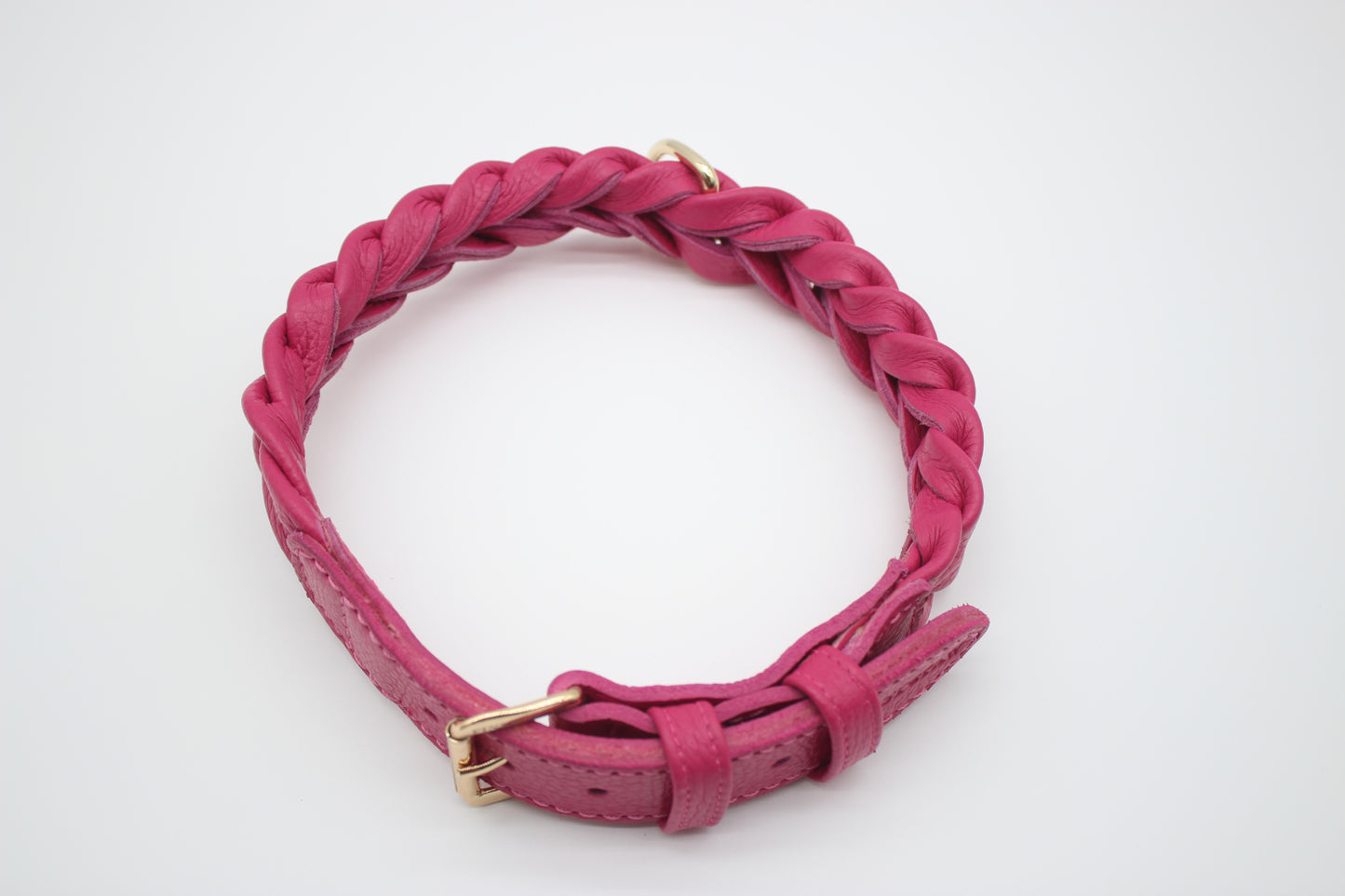 FinestPaw_Halsband_Vollgeflochten_pink_xxl_all_oben