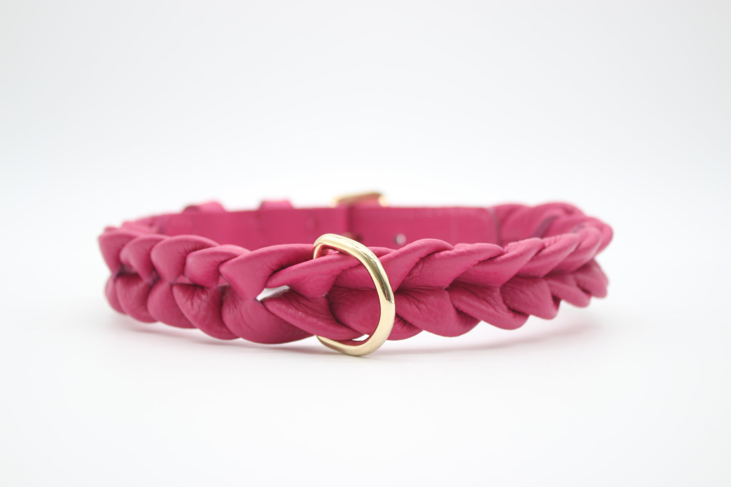 FinestPaw_Halsband_Vollgeflochten_pink_xxl_gold_back