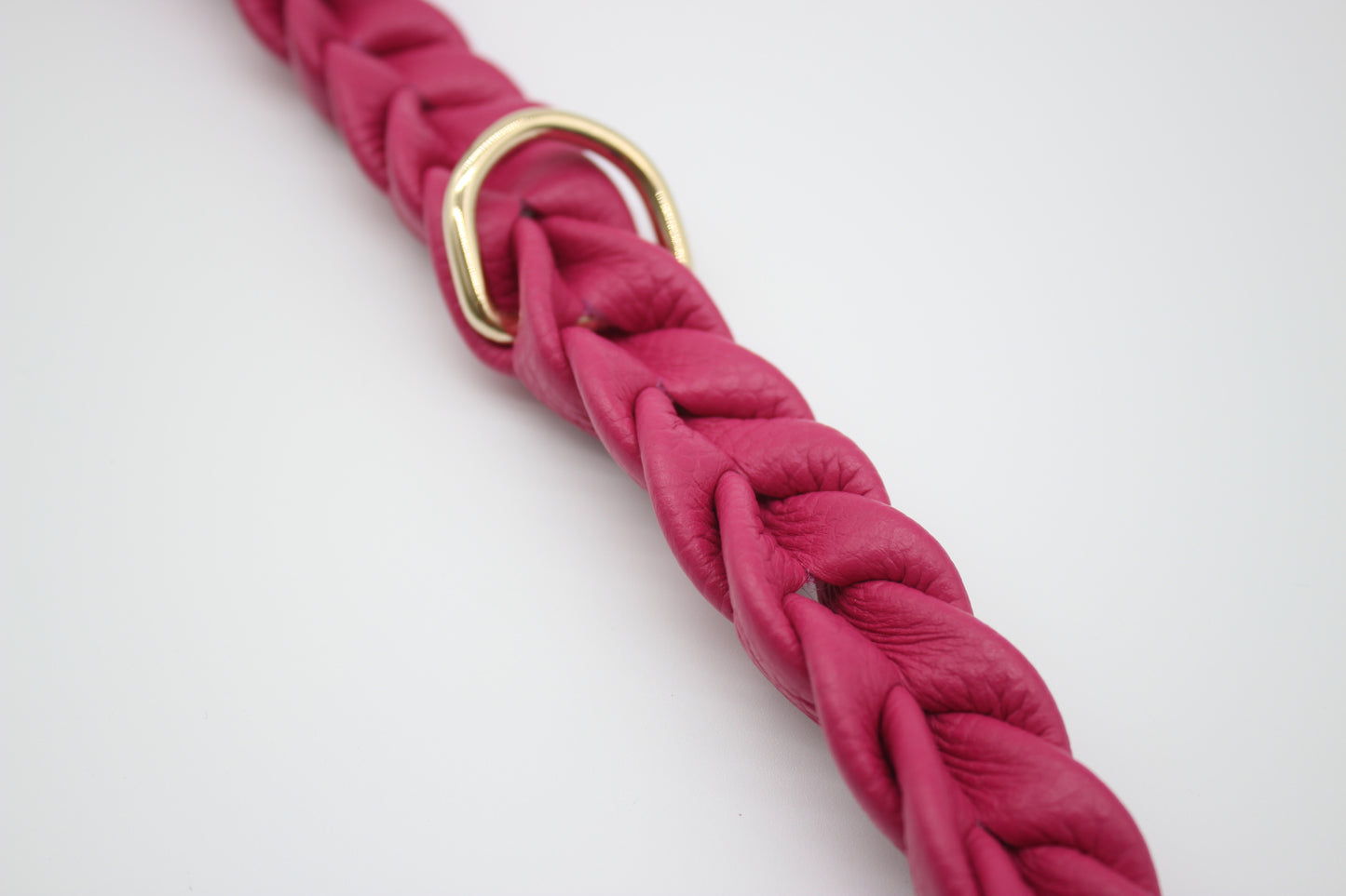 FinestPaw_Halsband_Vollgeflochten_pink_xxl_gold_dring