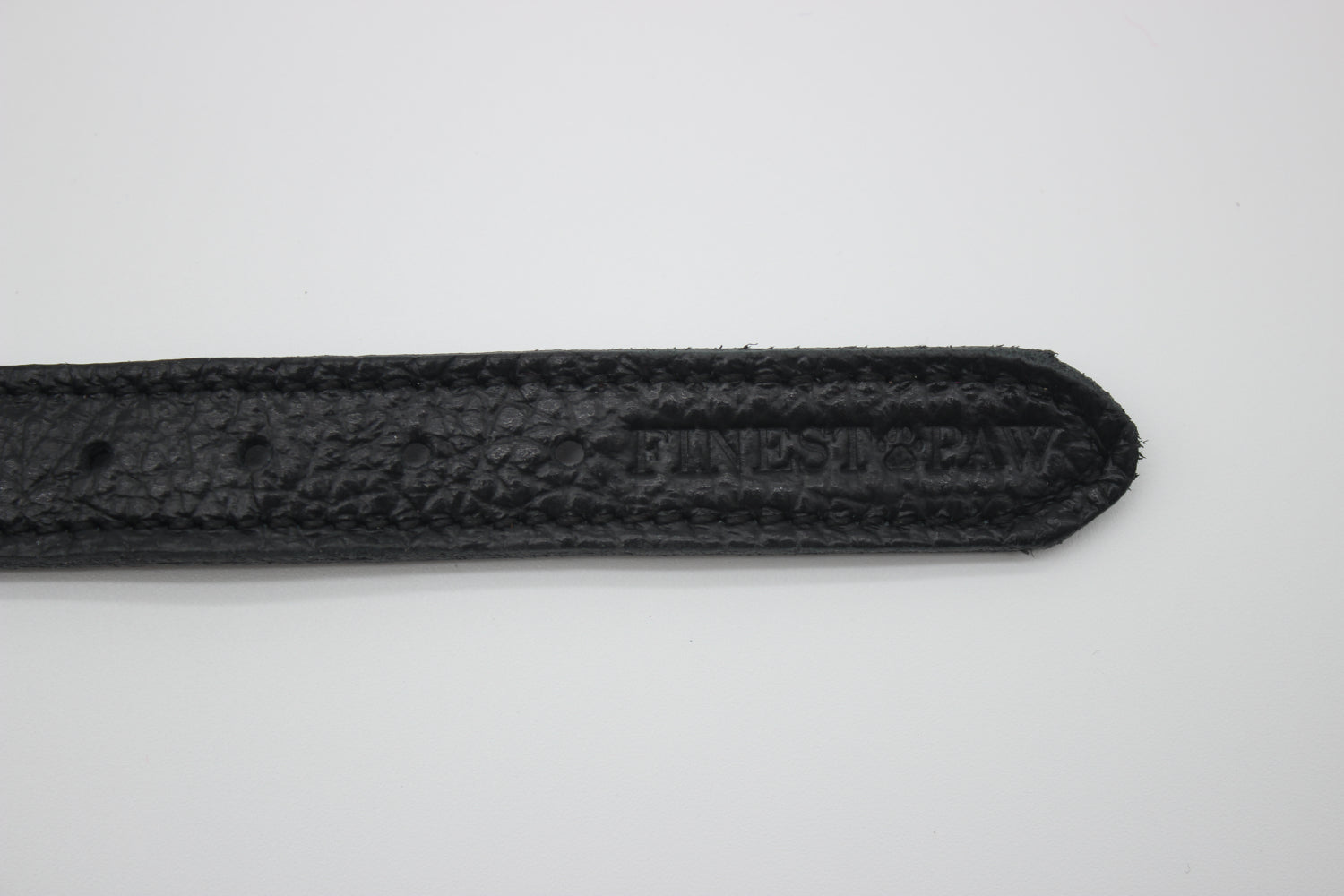 FinestPaw_Halsband_Vollgeflochten_schwarz_xs_all_logo
