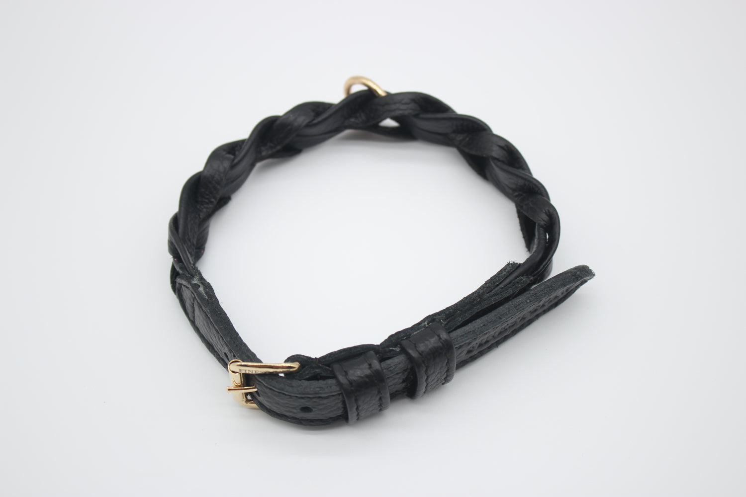 FinestPaw_Halsband_Vollgeflochten_schwarz_xs_all_oben