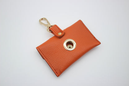 FinestPaw_Hundetuetenhalter_Flechtkunst_Slim_Papaya_gold_back