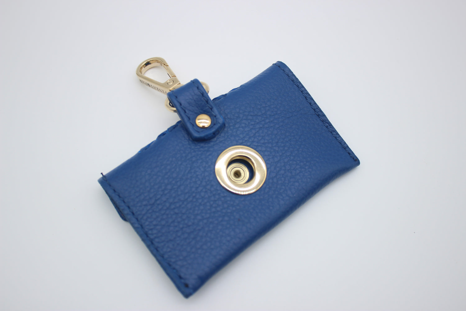 FinestPaw_Hundetuetenhalter_Flechtkunst_Slim_royal-blau_gold_back