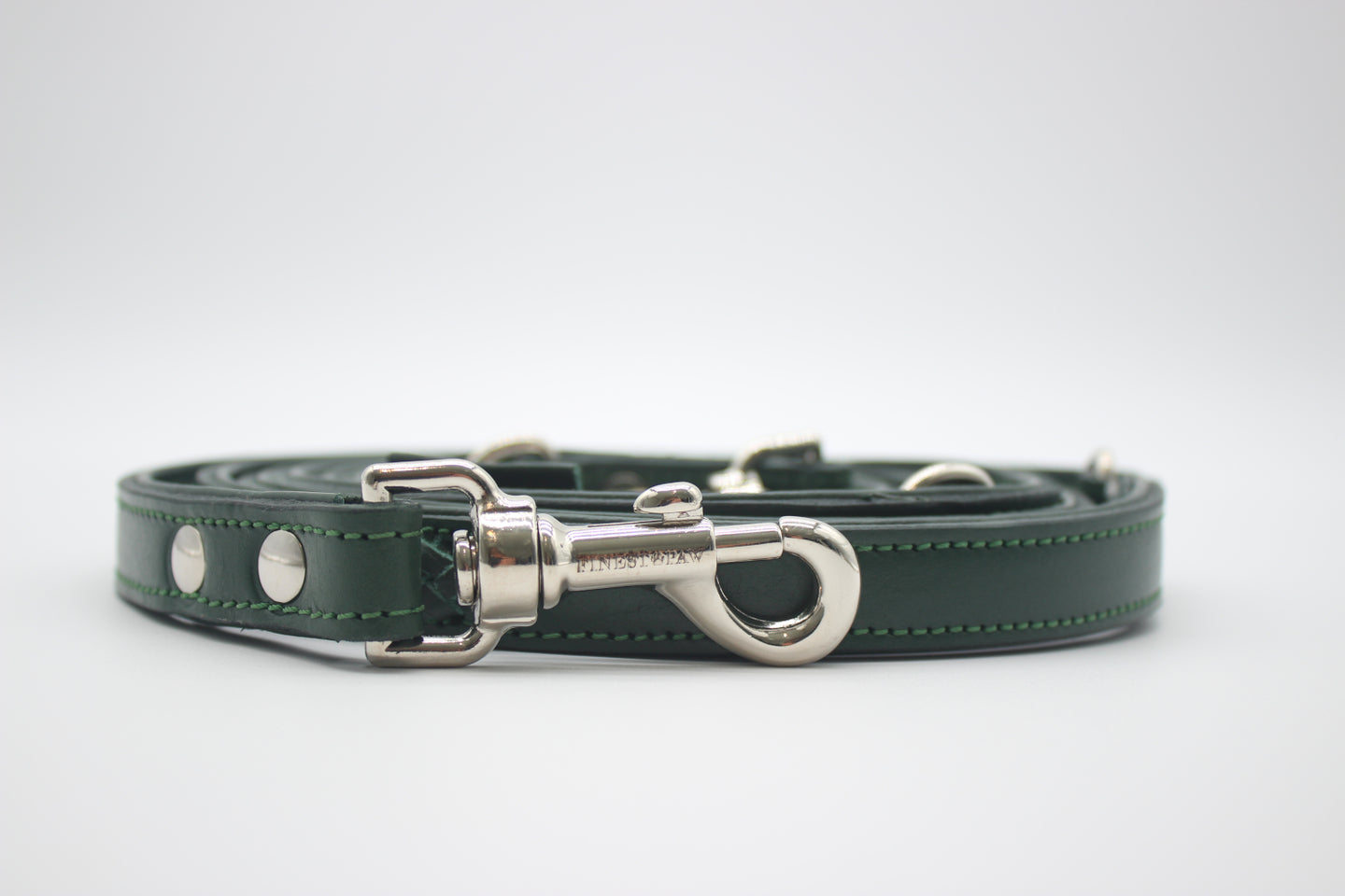 Flechtkunst Führleine Schwarz