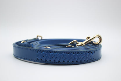 FinestPaw_Leine_Flechtkunst_Fuehrleine_royalblau_all_2.5cm_all_logo