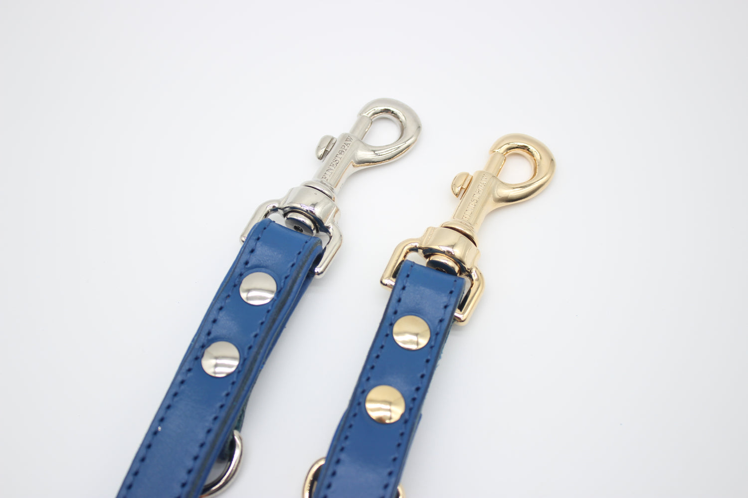 FinestPaw_Leine_Flechtkunst_Fuehrleine_royalblau_all_all_all_silbergold