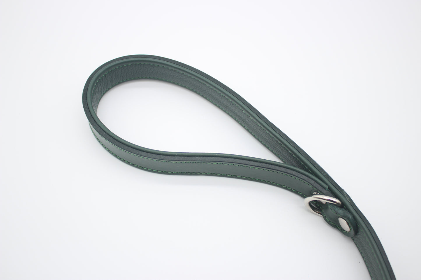 FinestPaw_Leine_Flechtkunst_Kurzleine_fichte_all_2.0cm_silber_handschlaufe