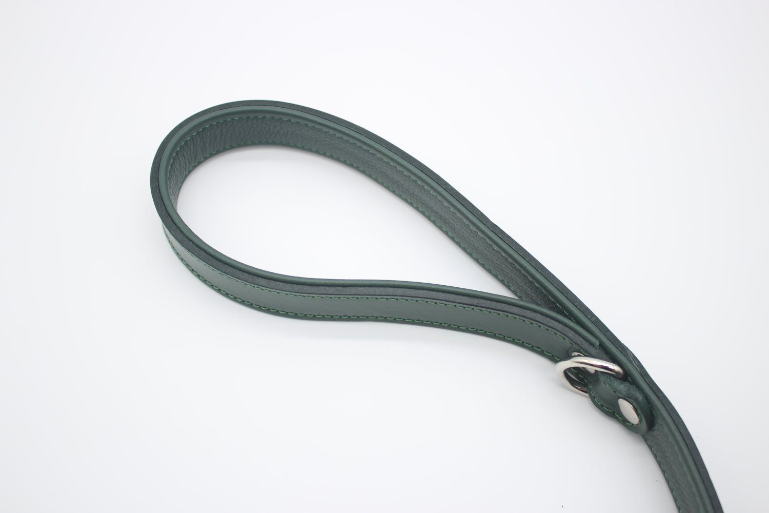 FinestPaw_Leine_Flechtkunst_Kurzleine_fichte_all_2.0cm_silber_handschlaufe