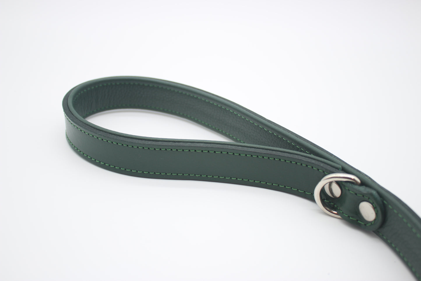 FinestPaw_Leine_Flechtkunst_Kurzleine_fichte_all_2.5cm_silber_handschlaufe