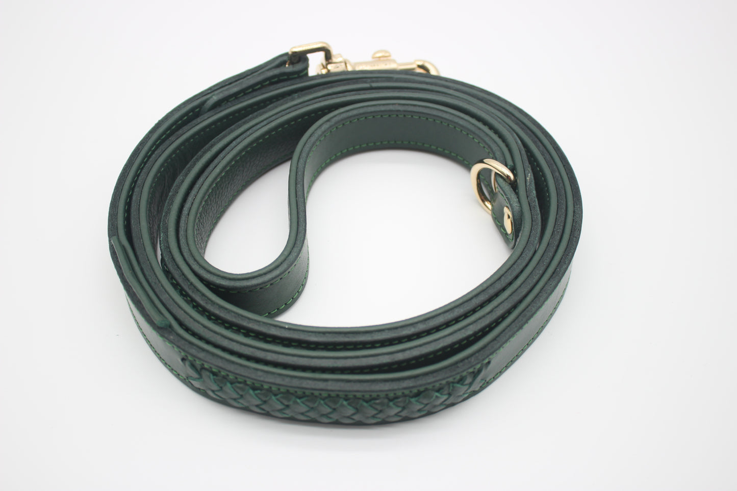 FinestPaw_Leine_Flechtkunst_Kurzleine_fichte_all_all_gold_oben