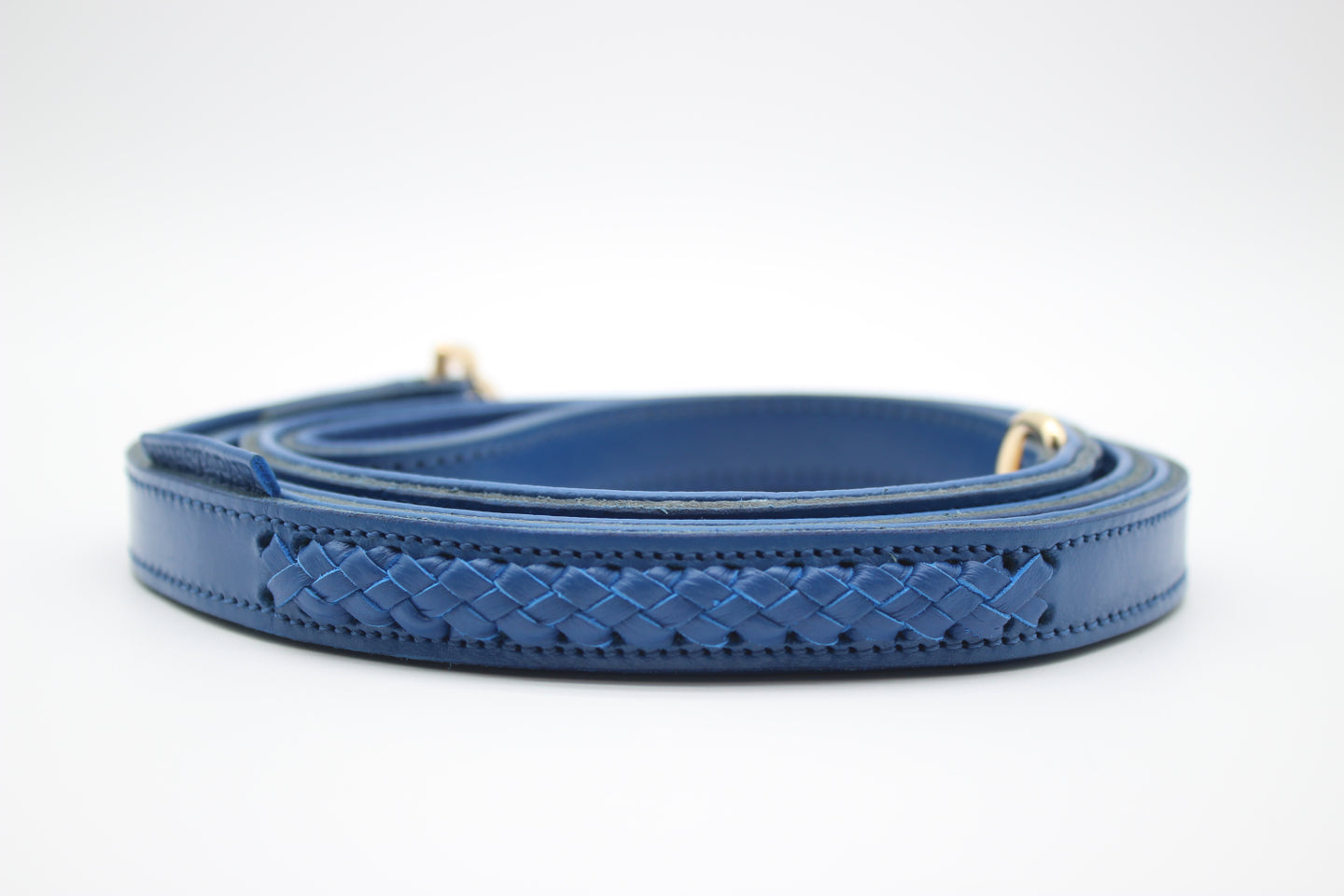 Flechtkunst Kurzleine 150cm Royal-Blau