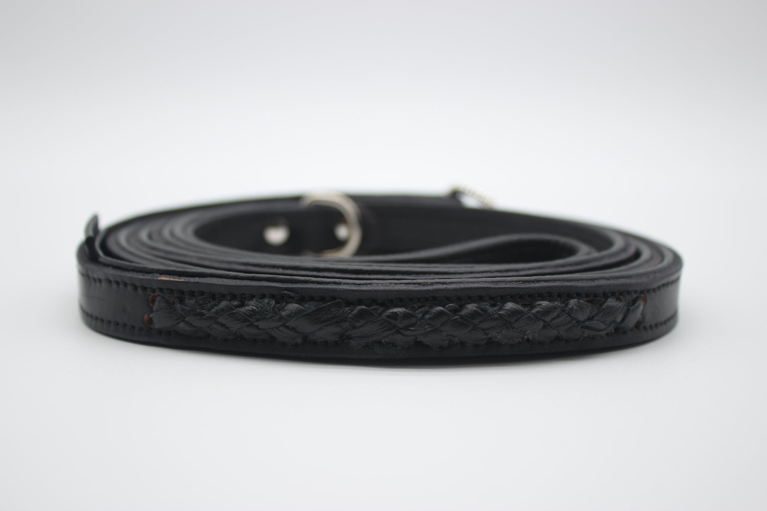 FinestPaw_Leine_Flechtkunst_Kurzleine_schwarz_all_2.0cm_all_logo