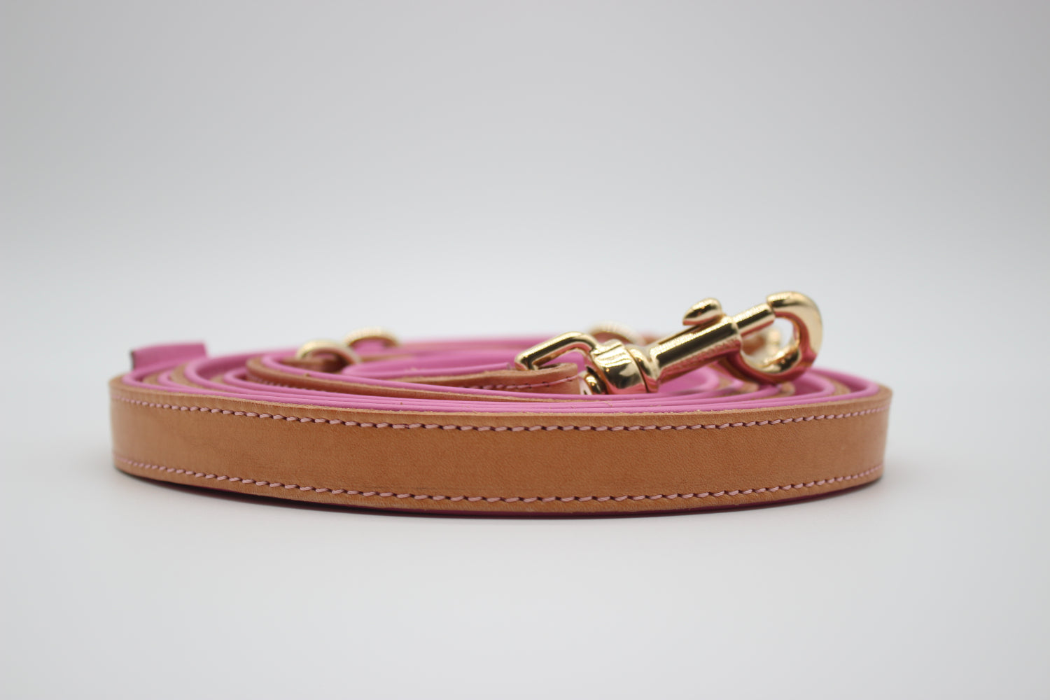 FinestPaw_Leine_Soft_Komfort_Fuehrleine_beige-rosa_all_2.0cm_all_logo