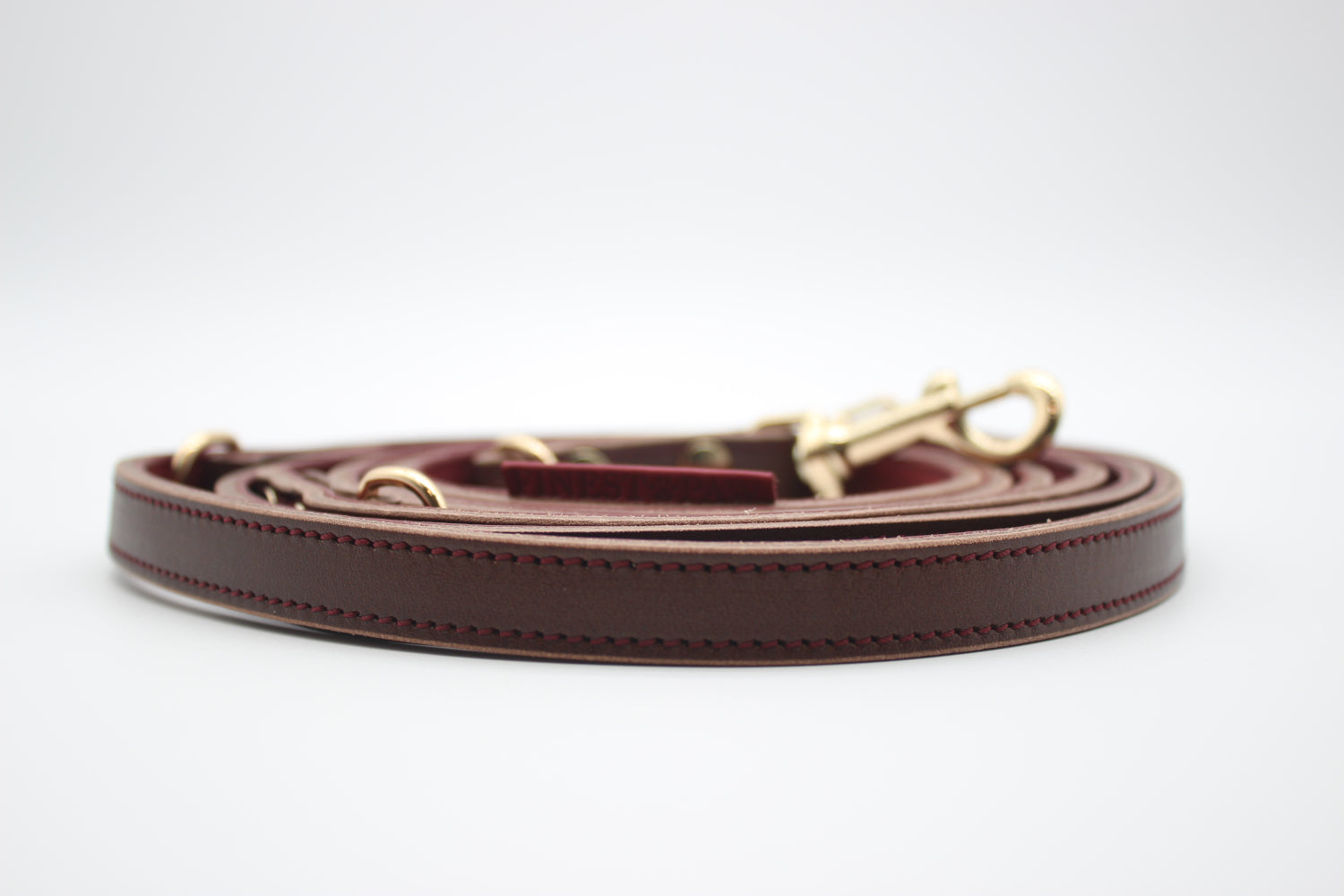 FinestPaw_Leine_Soft_Komfort_Fuehrleine_braun-bordeaux_all_1.5cm_all_logo