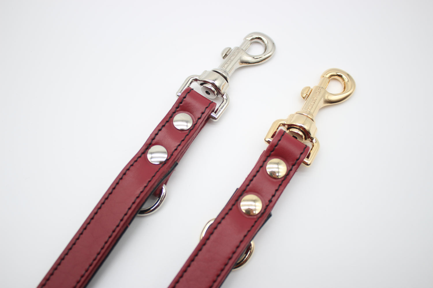 FinestPaw_Leine_Soft_Komfort_Fuehrleine_rot-schwarz_all_all_all_2karabiner