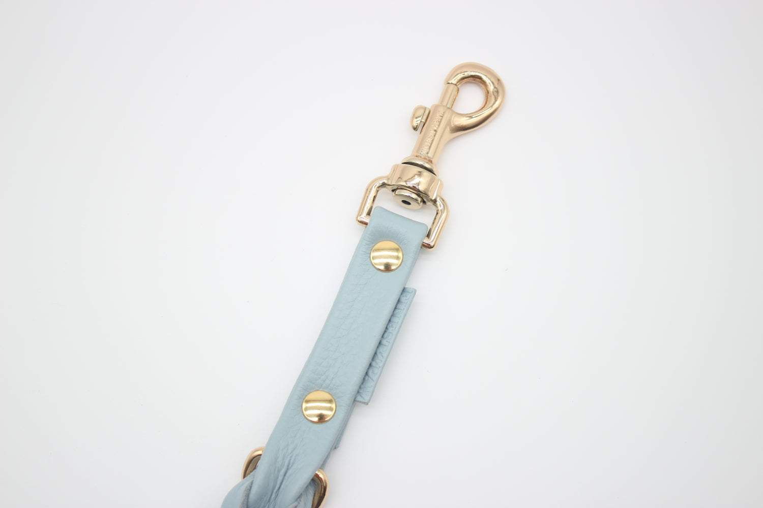 FinestPaw_Leine_Vollgeflochten_Fuehrleine_hellblau_all_all_gold_karabiner
