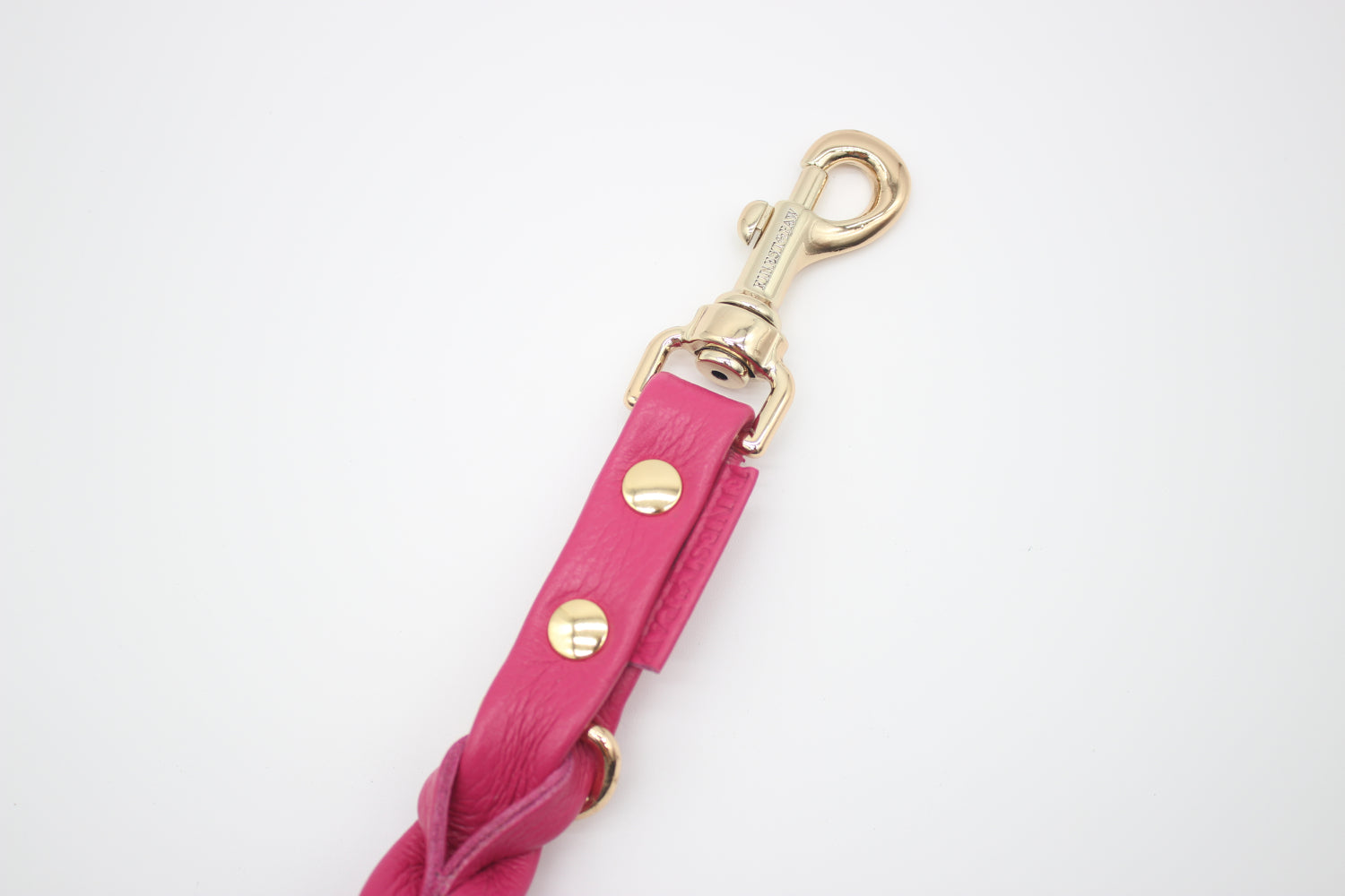 FinestPaw_Leine_Vollgeflochten_Fuehrleine_pink_all_all_gold_karabiner